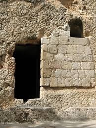 resurrection--door of tomb